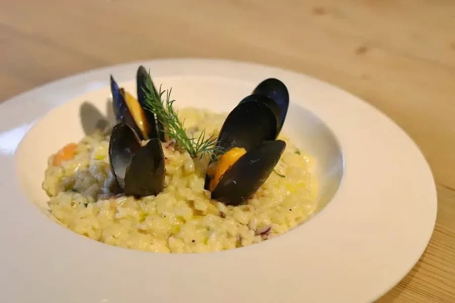 Ризотто с морепродуктами